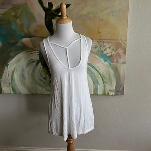 Free People We The Free Boho Tank strappy xs white